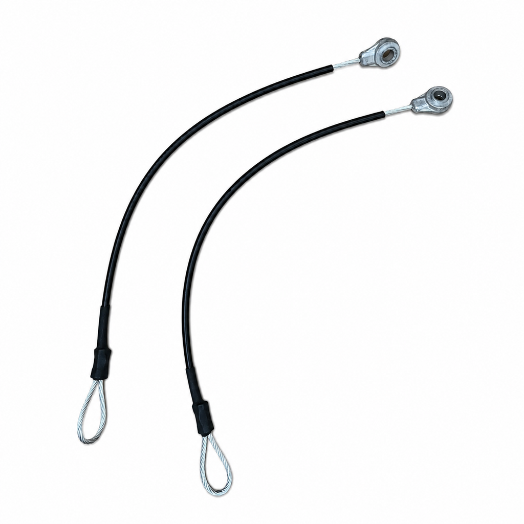 2x Tailgate Cable replaces M159508 fits John Deere Gator HPX XUV815 855D TS TE 4x2 TH 6x4