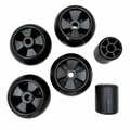 6x Anti-scalp Mower Deck Wheel Set replaces M111489 M113955 fits John Deere X595 X740 X749