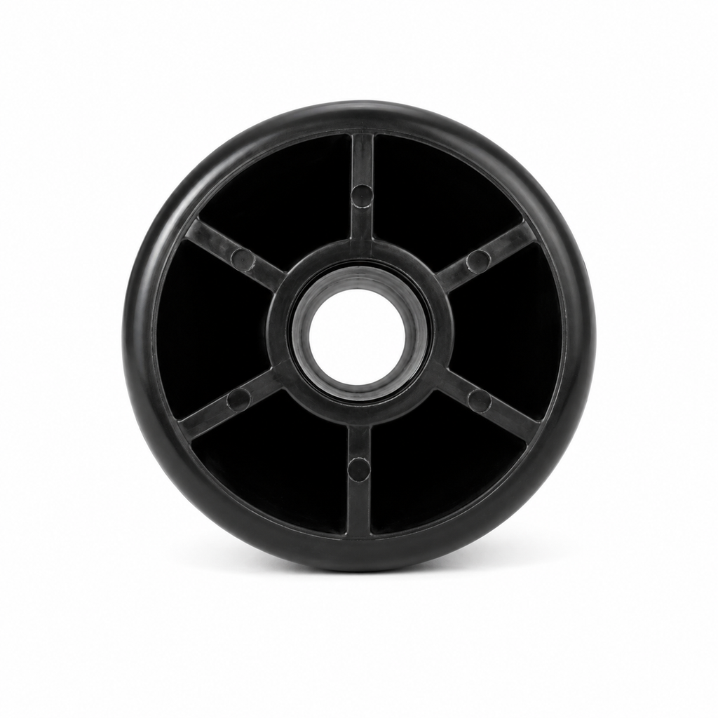 Anti-scalp Mower Deck Wheel replaces M113955 fits John Deere X300 X350 X540 X595 X749