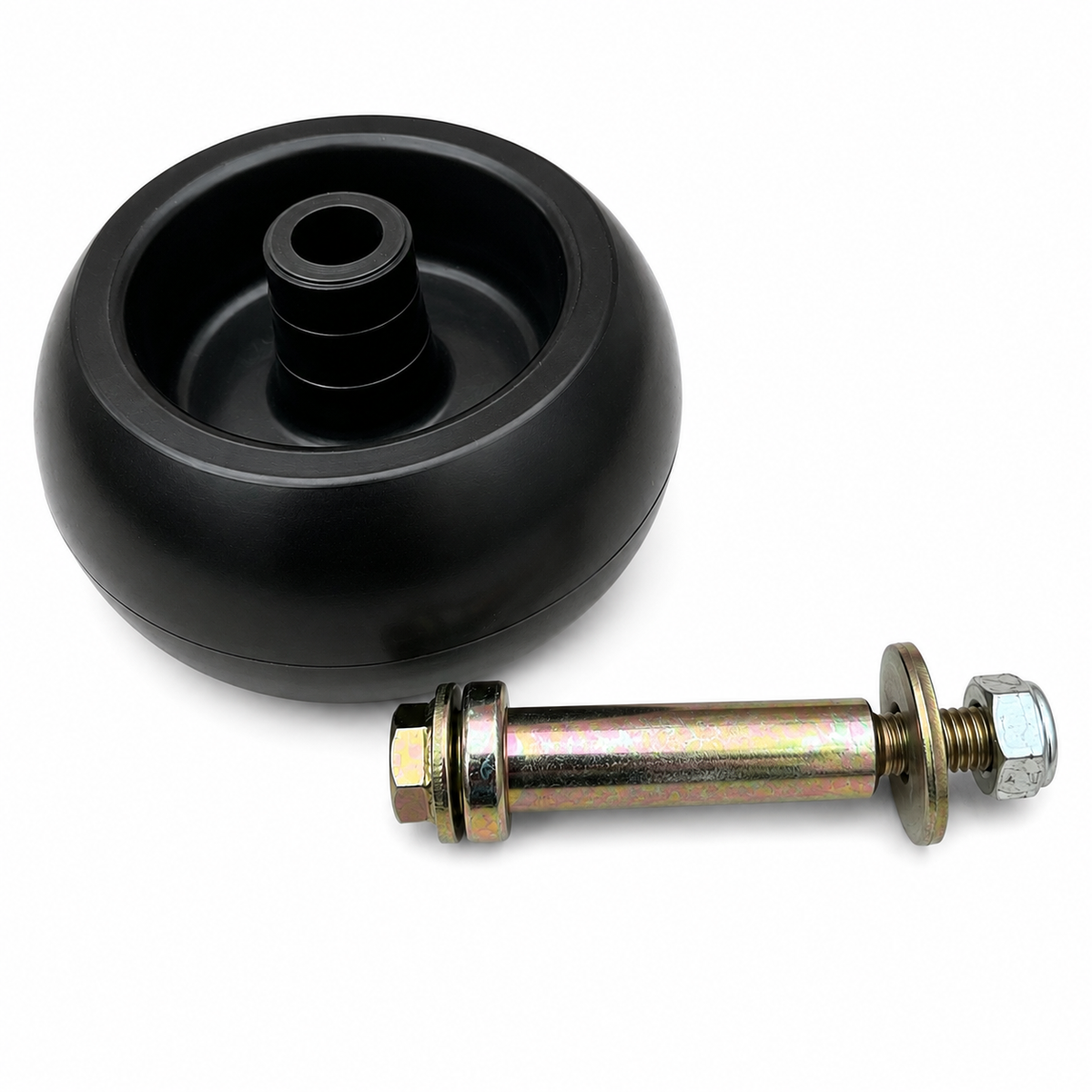Anti-scalp Mower Deck Gauge Wheel replaces K5371-42110 1714760 1716353 fits Kubota G23 GR1600 ZD326 and Ferris IS4500 IS5100
