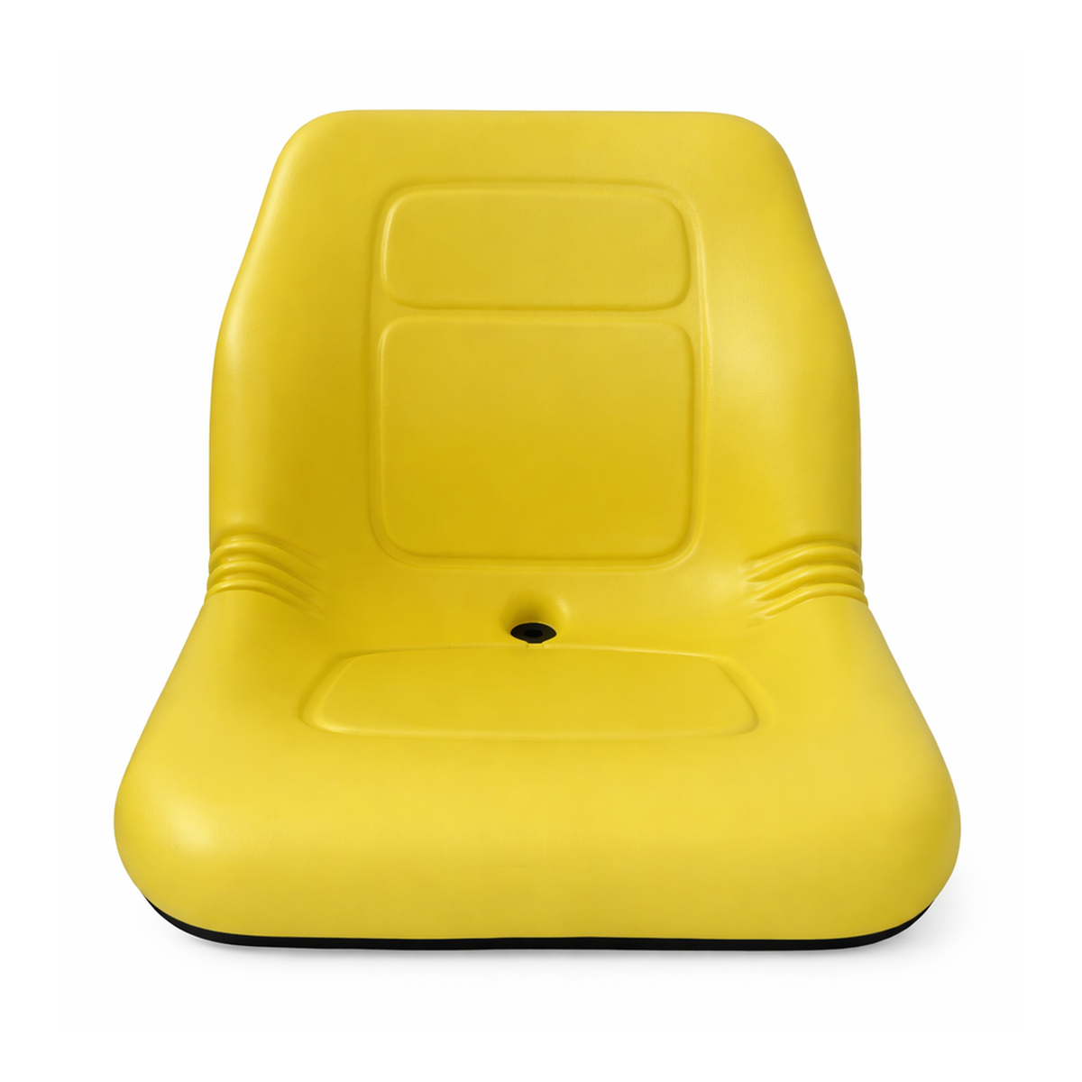 AQS180 Yellow Mid Back Vinyl Seat Ride On Mower Garden Tractor UTV Quad