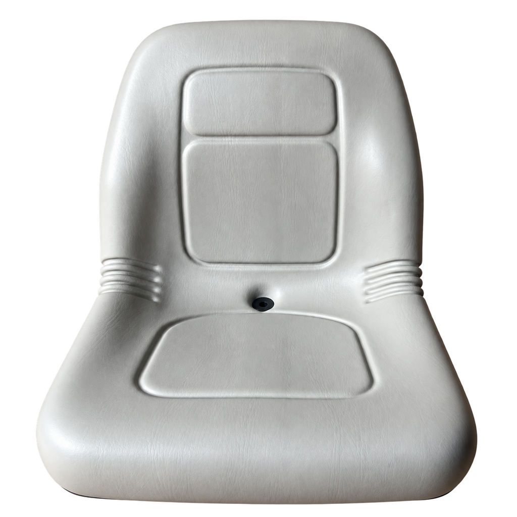 AQS180 Grey Mid Back Vinyl Seat Ride On Mower Garden Tractor UTV Quad