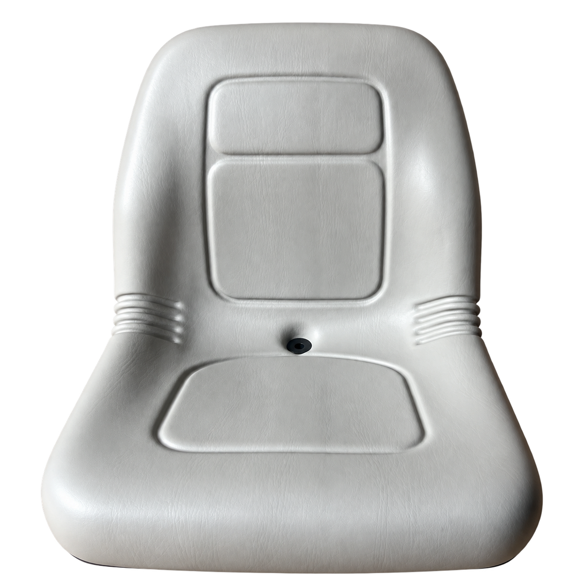AQS180 Grey Mid Back Vinyl Seat Ride On Mower Garden Tractor UTV Quad