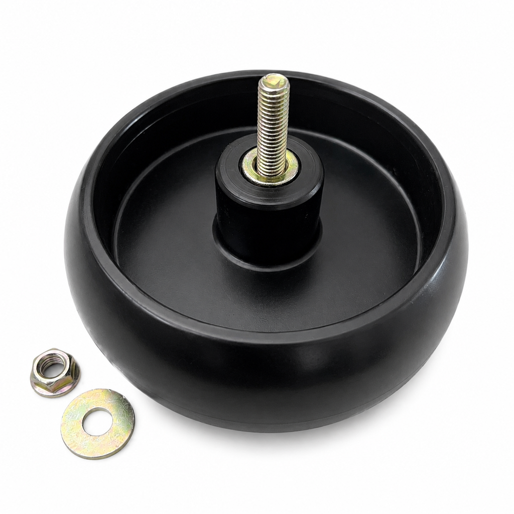 Anti-scalp Mower Deck Gauge Wheel replaces GX10168 fits John Deere X120 X165 X350 X350R