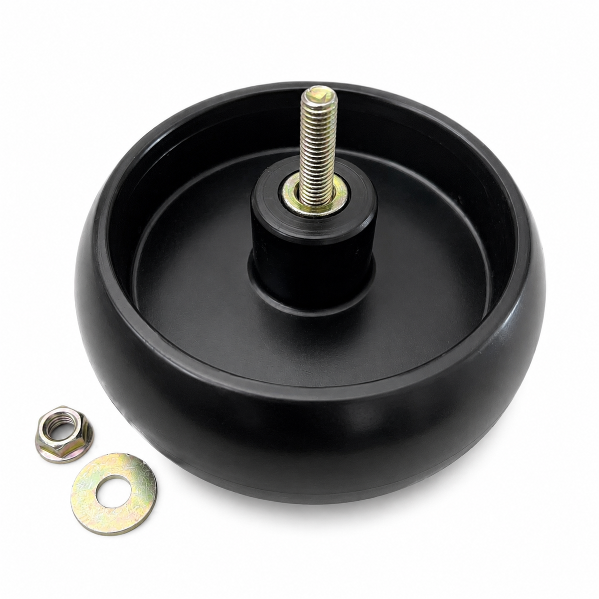 Anti-scalp Mower Deck Gauge Wheel replaces GX10168 fits John Deere X120 X165 X350 X350R