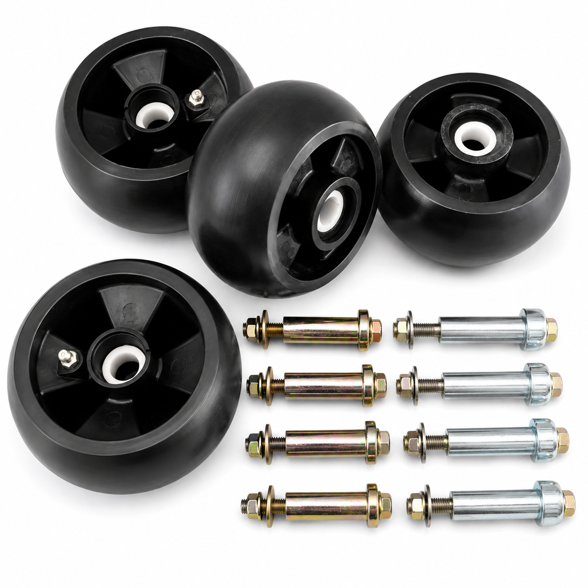 Anti-scalp Mower Deck Wheel replaces AM125172 fits John Deere 355 1570 1580 X350 X740 X748