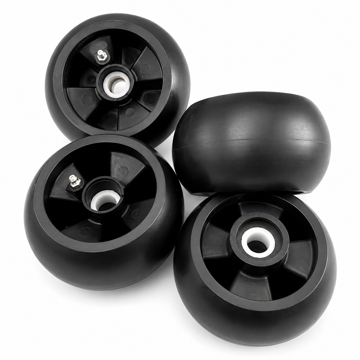 Anti-scalp Mower Deck Wheel replaces AM125172 fits John Deere 355 1570 1580 X350 X740 X748