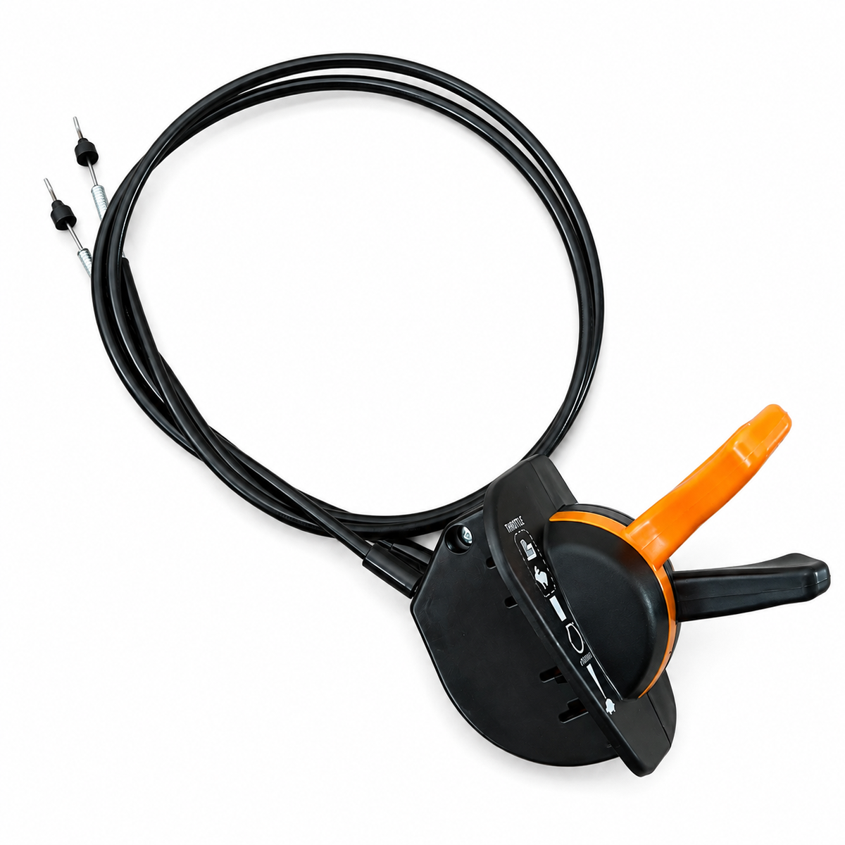 Throttle & Choke Control Cable with Lever replaces GY20948 GY20772 fits John Deere 135 X140 LA120