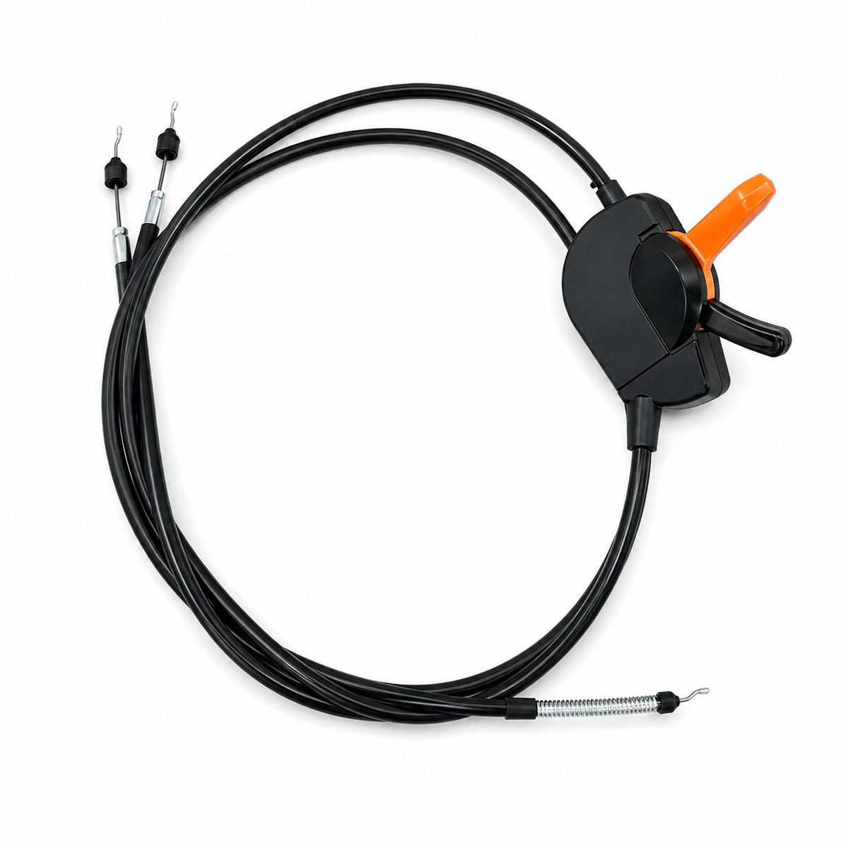 Throttle & Choke Control Cable with Lever replaces GY20948 GY20772 fits John Deere 135 X140 LA120