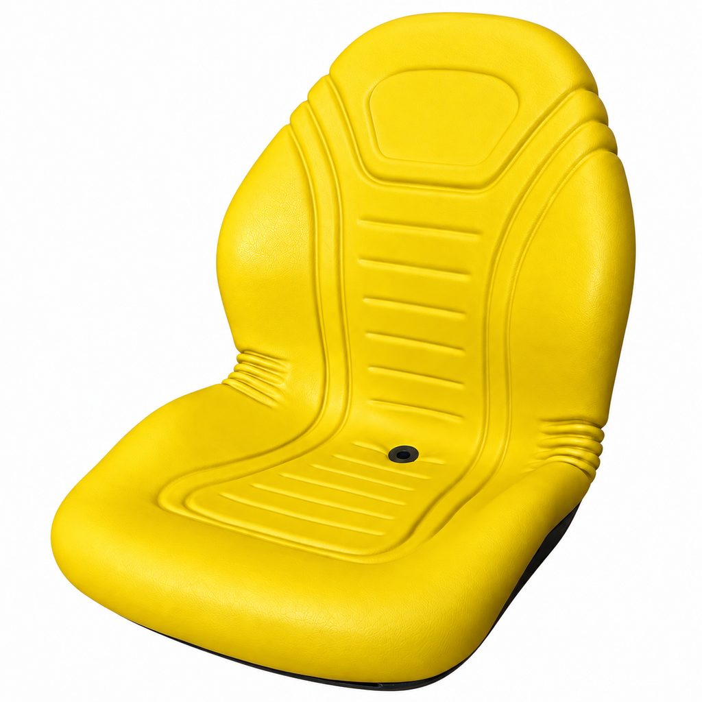 AQS200 Yellow High Back Vinyl Seat