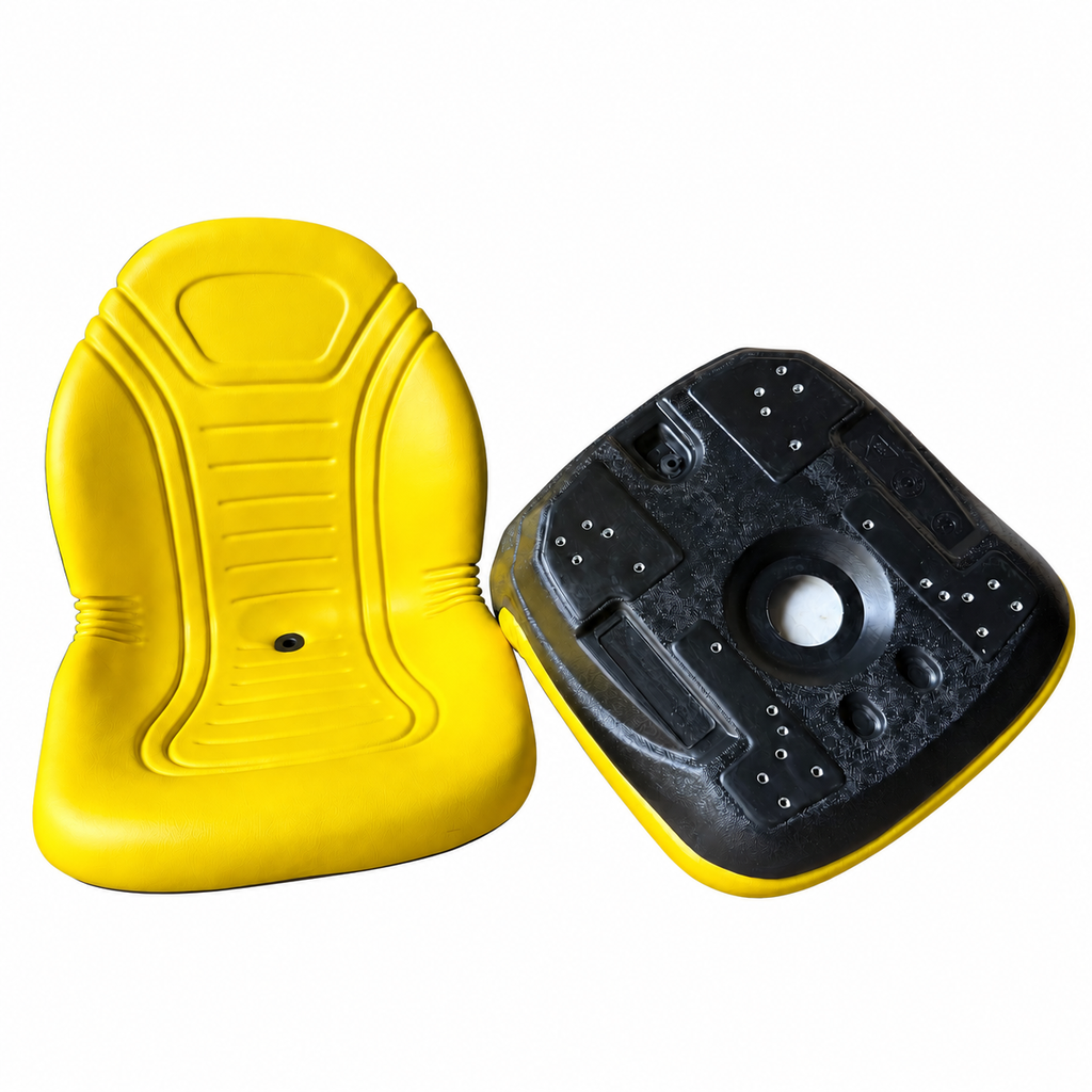 AQS200 Yellow High Back Vinyl Seat