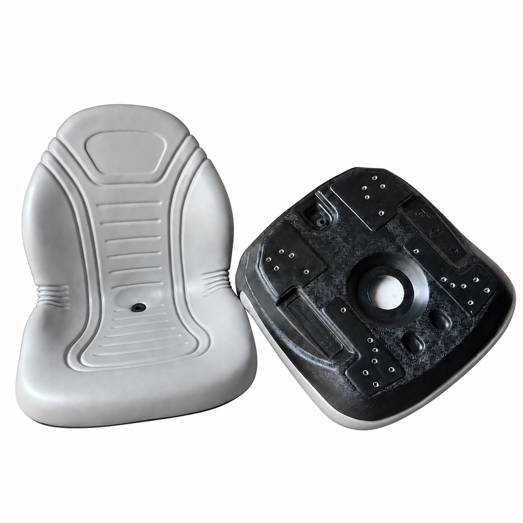 AQS200 Grey High Back Vinyl Seat