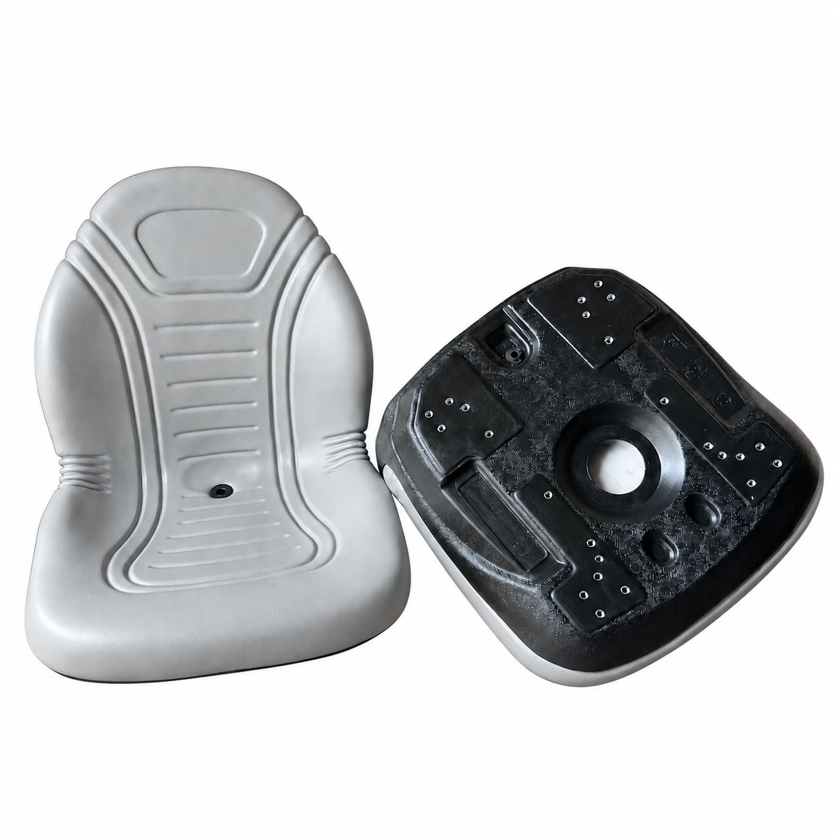 AQS200 Grey High Back Vinyl Seat