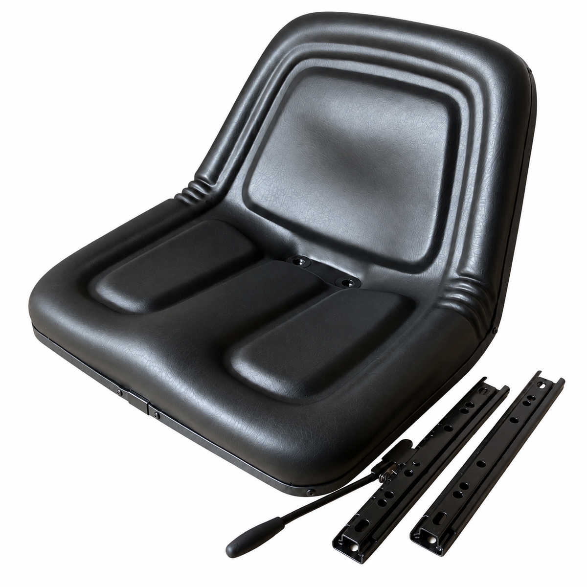AQS120 Black Low Back Vinyl Seat
