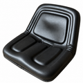 AQS120 Black Low Back Vinyl Seat