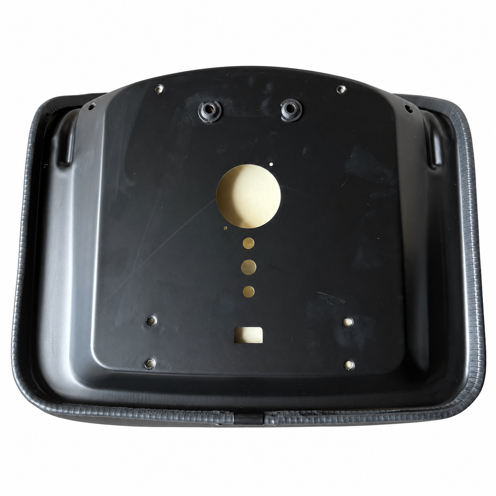 AQS120 Black Low Back Vinyl Seat