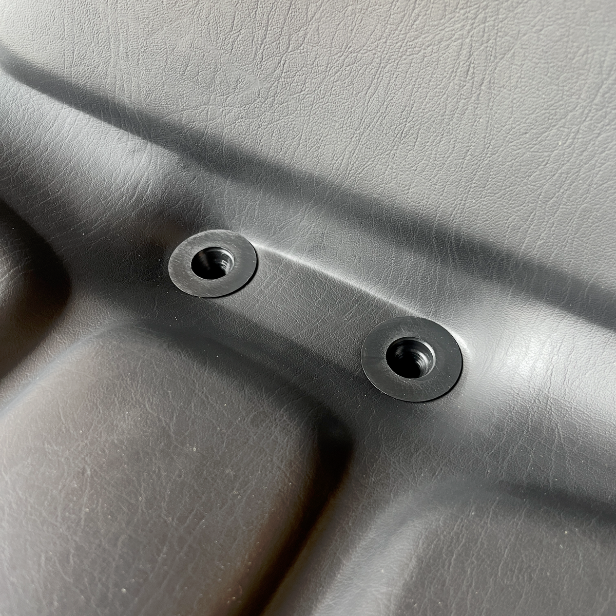 AQS120 Black Low Back Vinyl Seat