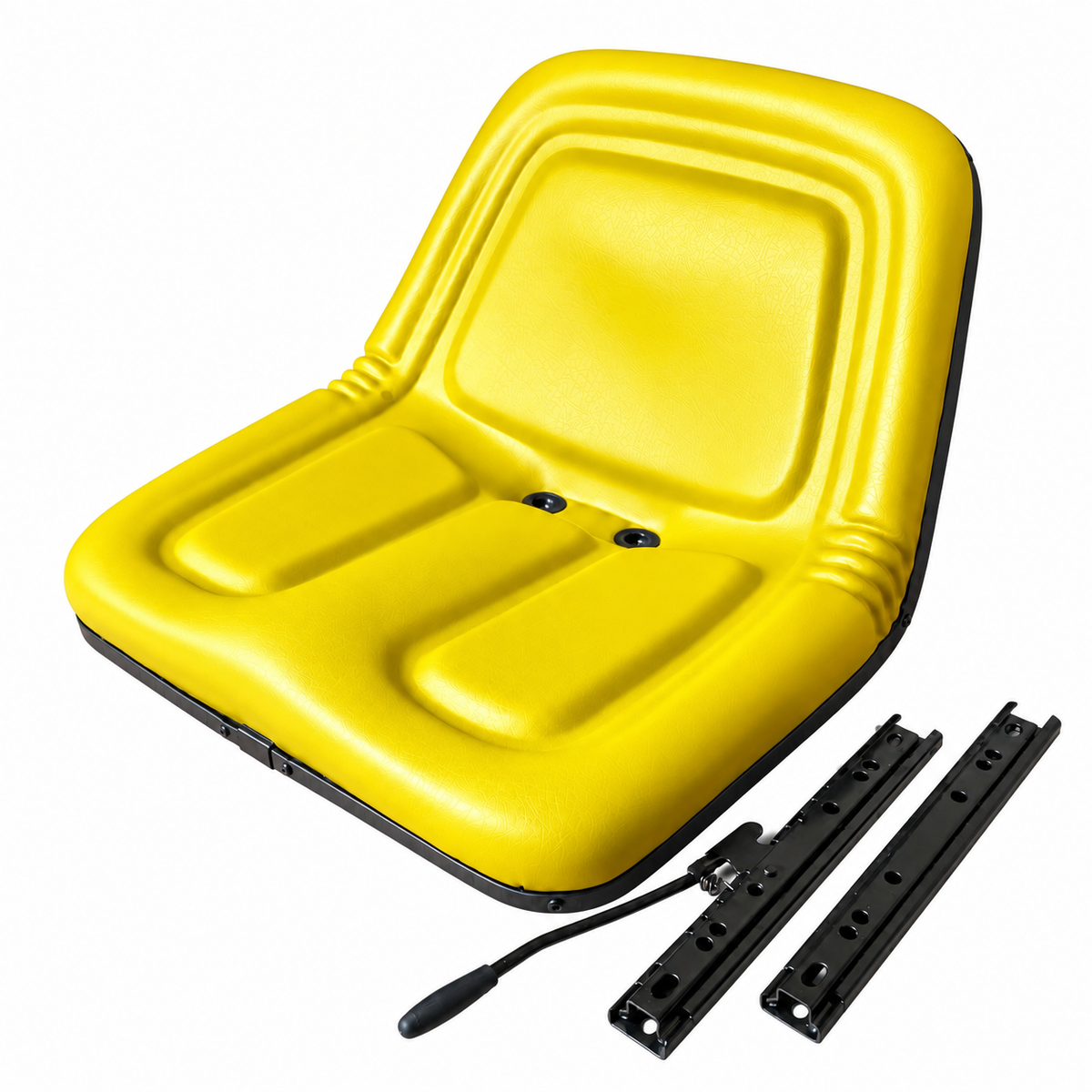 AQS120 Yellow Low Back Vinyl Seat