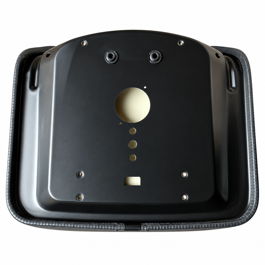 AQS120 Yellow Low Back Vinyl Seat