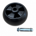 Anti-scalp Mower Deck Wheel & Bush Kit replaces K5182-72410 fits Kubota RCK40 RCK42 RCK48