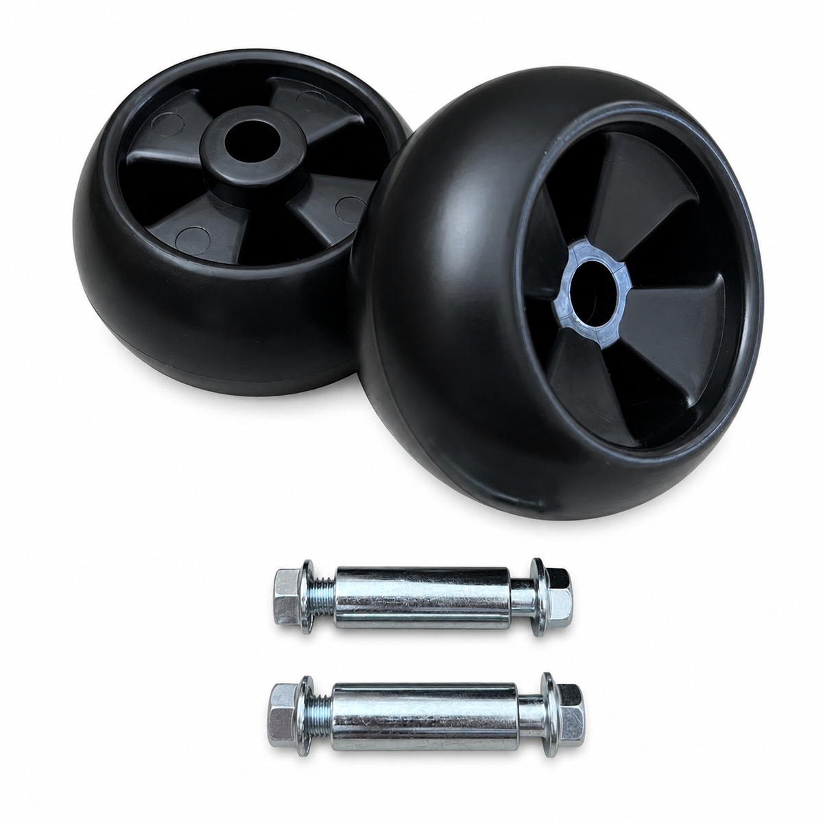 Anti-scalp Mower Deck Wheel & Bush Kit replaces K5182-72410 fits Kubota RCK40 RCK42 RCK48