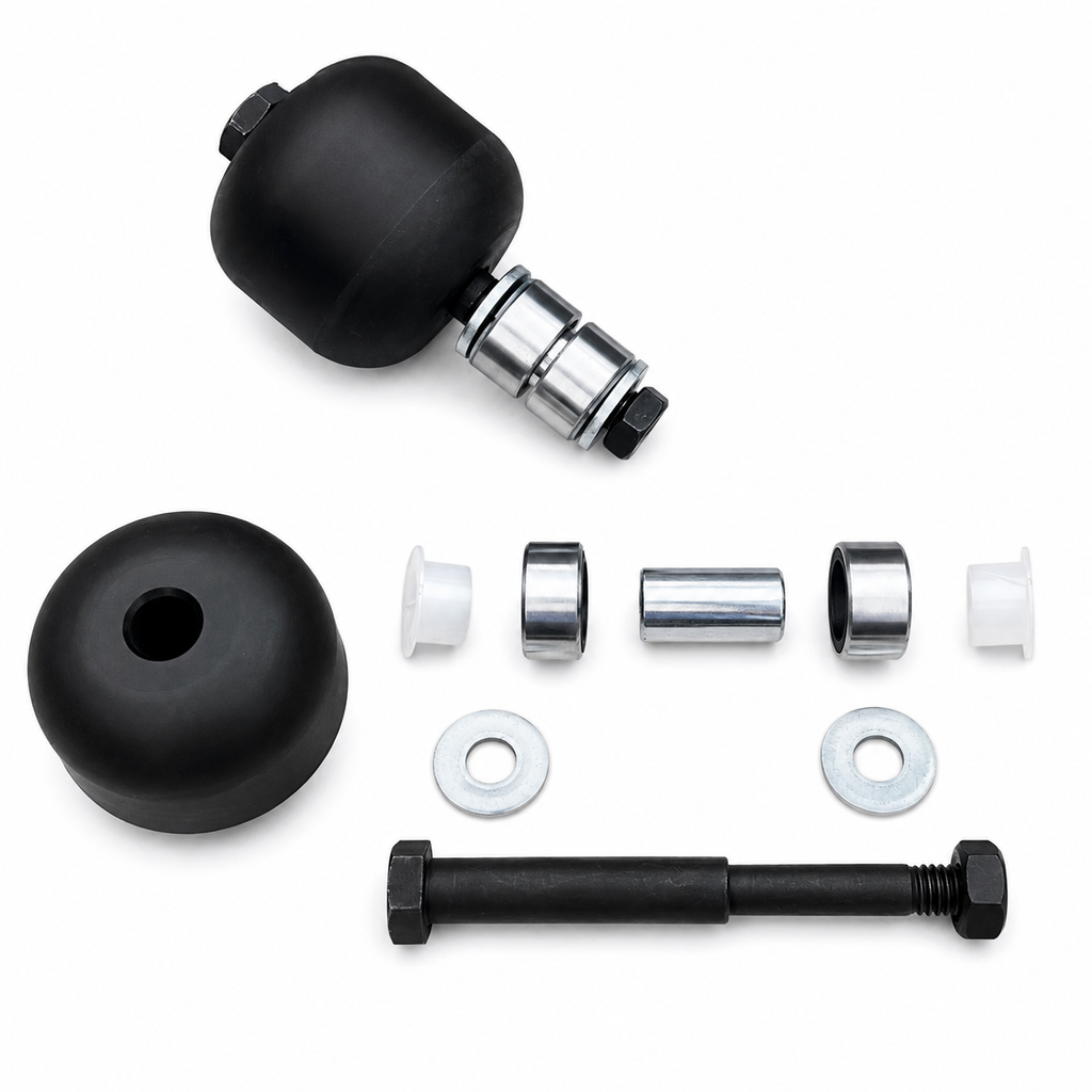Anti-scalp Basket Roller Complete Kit replaces 99-4210 108-6543 95-0532 fits Toro Greensmaster 3250-D