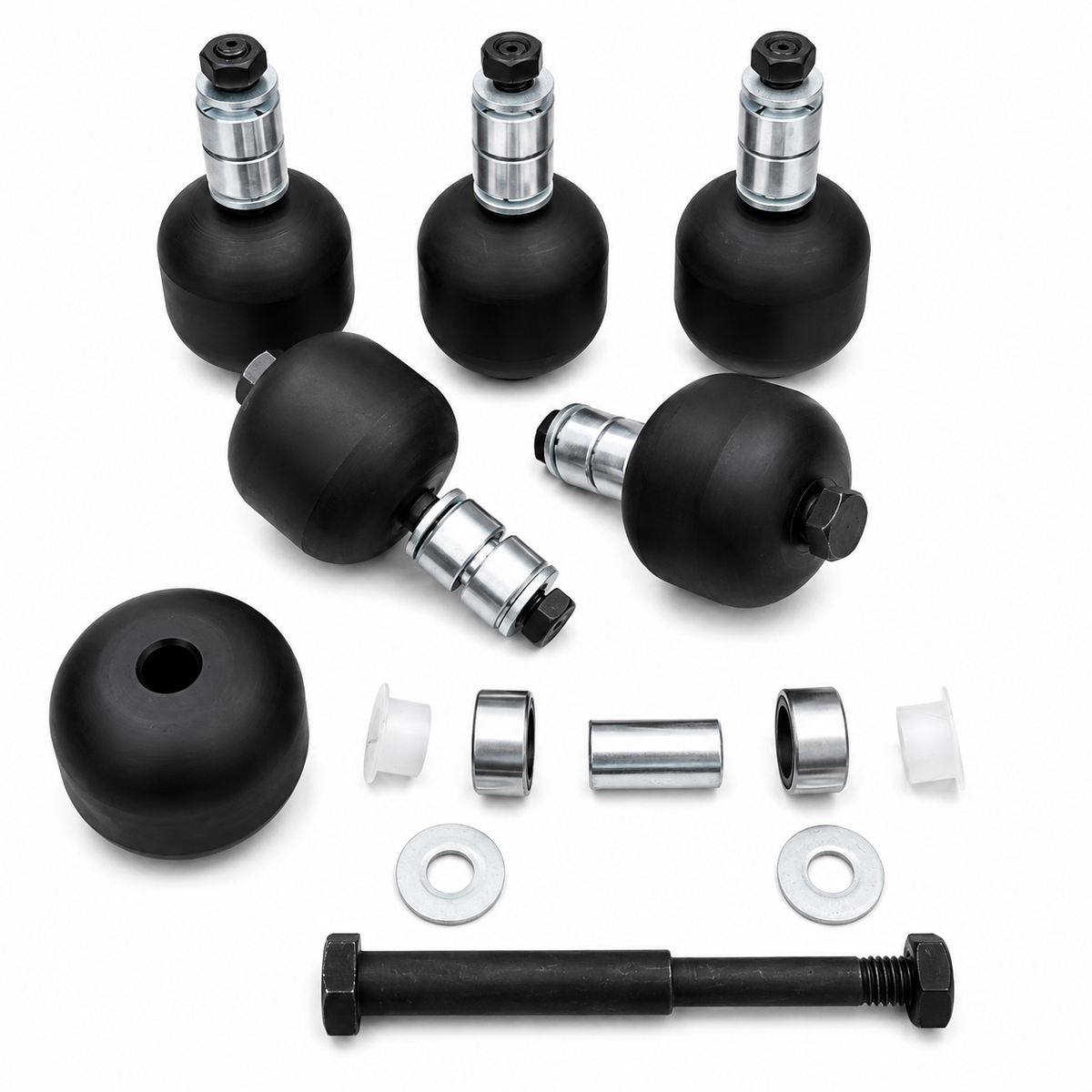 Anti-scalp Basket Roller Complete Kit replaces 99-4210 108-6543 95-0532 fits Toro Greensmaster 3250-D